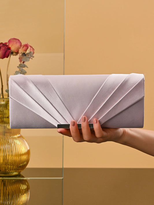 New Design Envelop Satin Evening Clutch Bag | Trade Luxury Shoulder Bags & Lady Party Purses for Wedding Dress Handbag Luxegan
