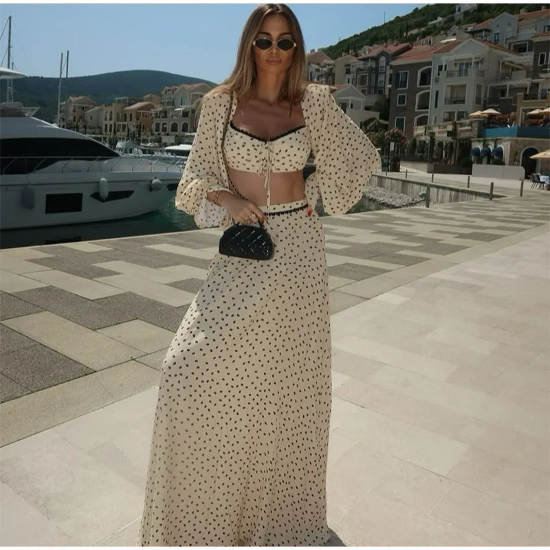 Fashion Women's Printed Ruffled Dress Elegant Short Sleeve Female V Neck Maxi Dresses 2026 Summer Elegant New Lady Vestidos