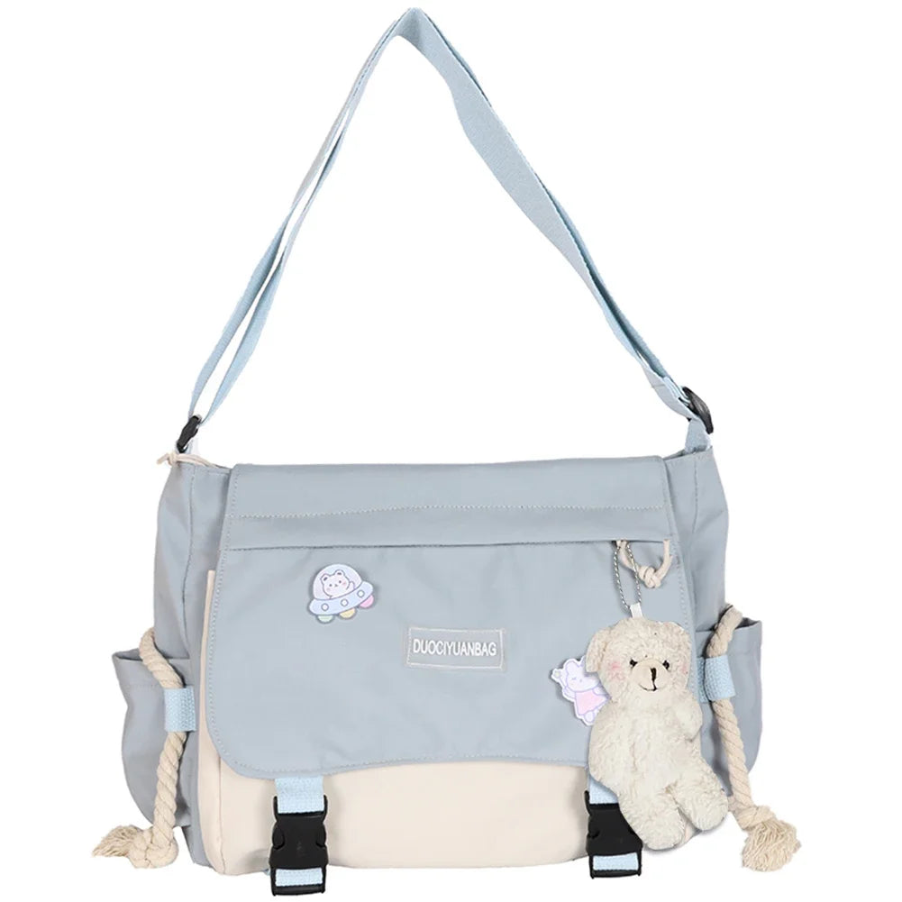 Large Capacity Crossbody Bag | Ladies' Messenger Pouch & Casual Shoulder Bag Luxegan