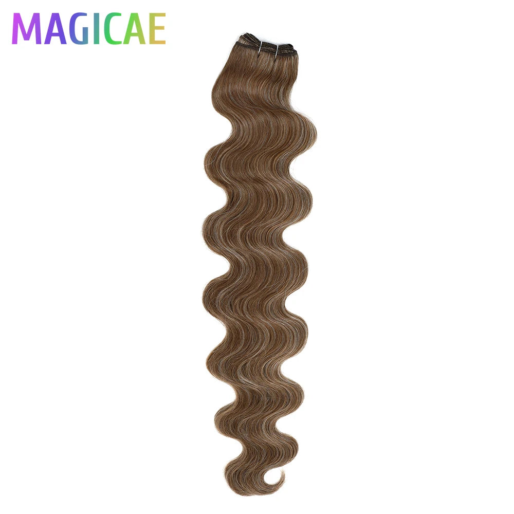 Body Wave Hair Extension Bundles – 26" & 30" | High Temp Fiber