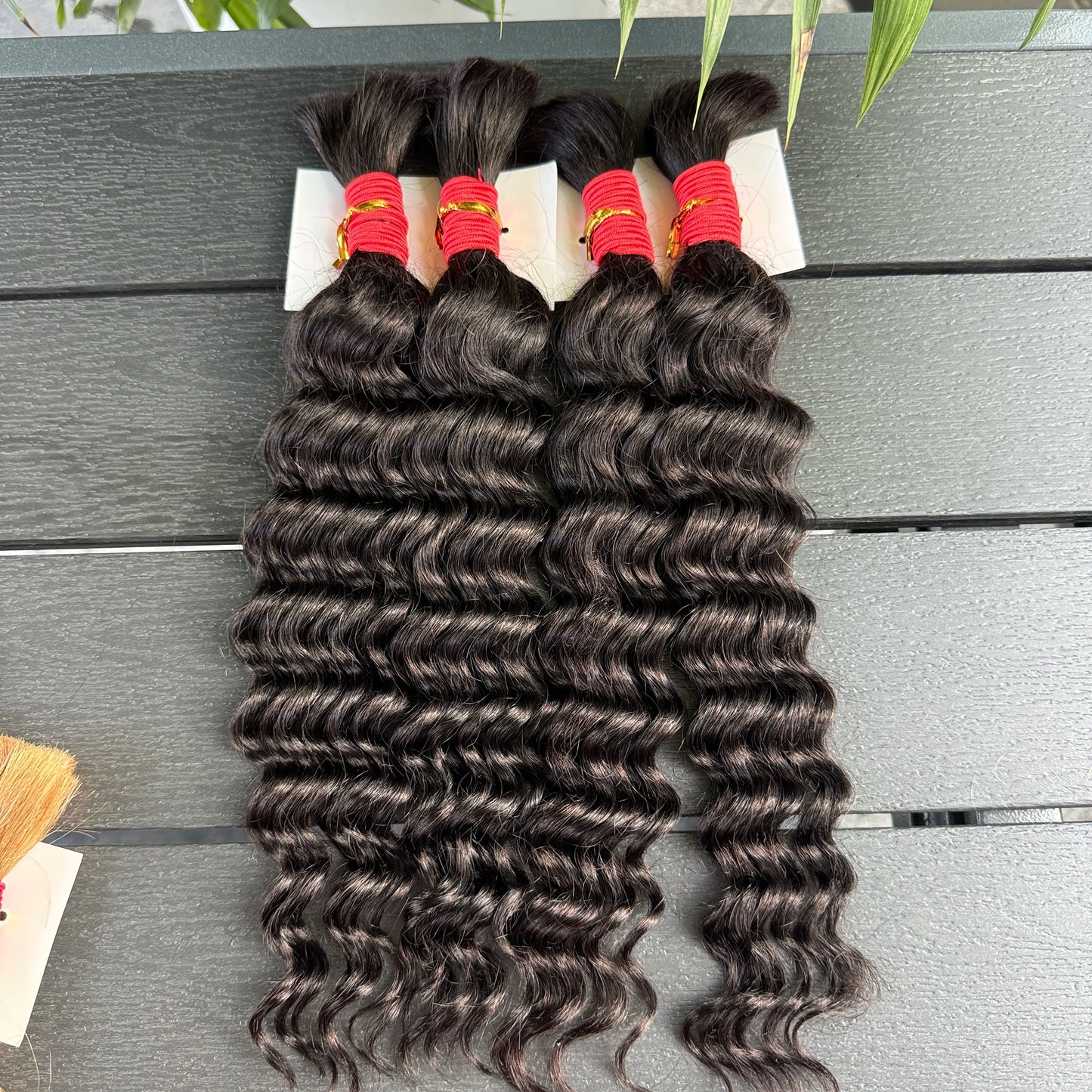 Deep Wave Boho Braids Human Hair Bulk – 100% Virgin Brazilian Hair for Braiding No Weft (16–24 - view 12