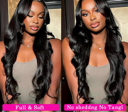 250% Density "Melt Skins" HD Lace Frontal Wig | Sophisticated 13x6 & 13x4 HD Transparent Lace | Elegant "Burmese Remy" 26+ Inch Length | "Dignified" Pre-Plucked Human Hair for Radiant Versatile Styling Luxegan
