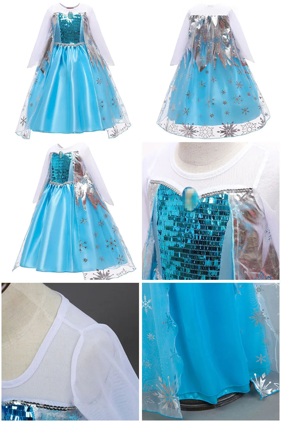 Girls Mirabel Isabela Encanto Costume Girl Princess Dress Children Elsa Anna Rapunzel Cinderella Mermaid Aurora Cosplay Clothes