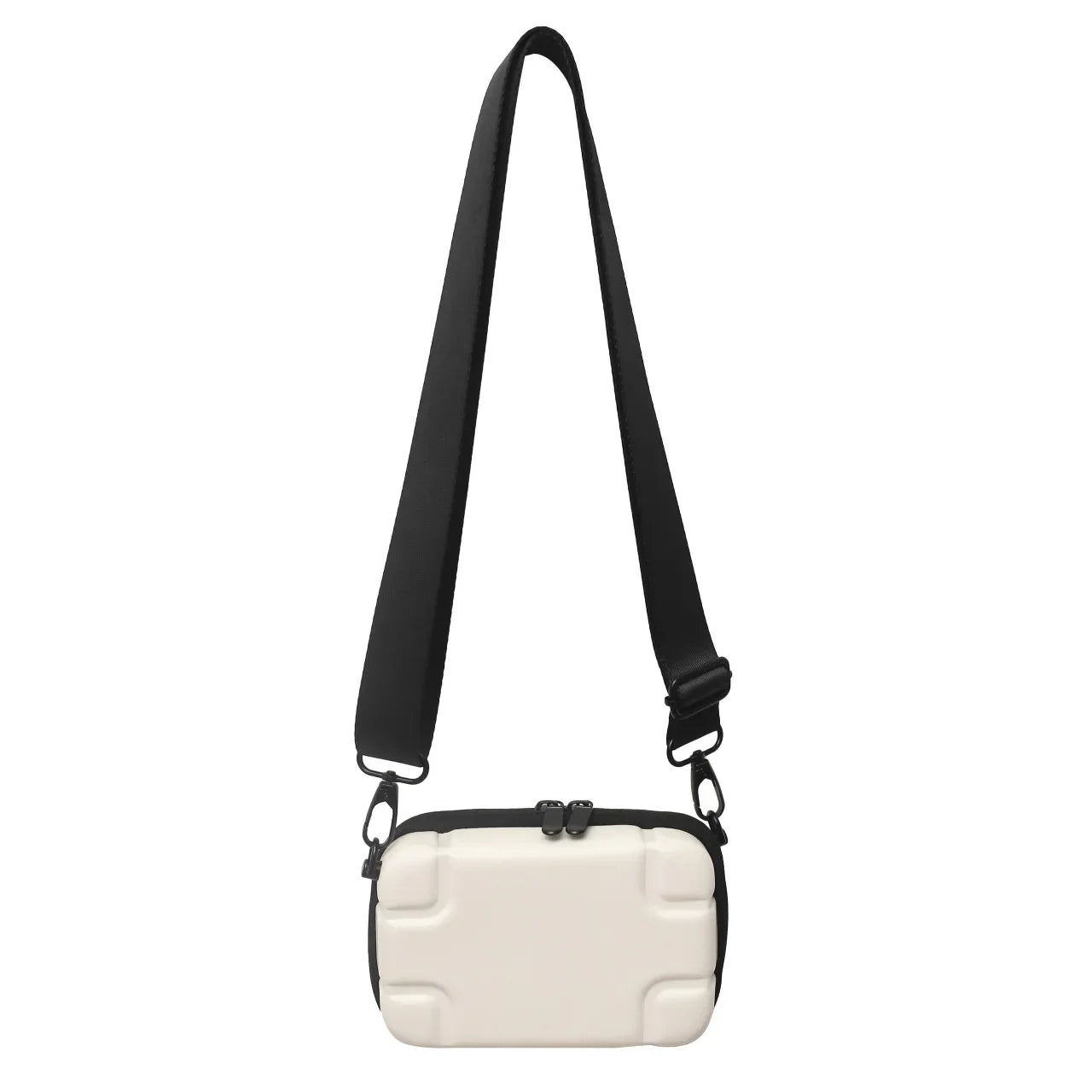 Minimalist Men's Hard Shell Crossbody Box Bag Luxegan