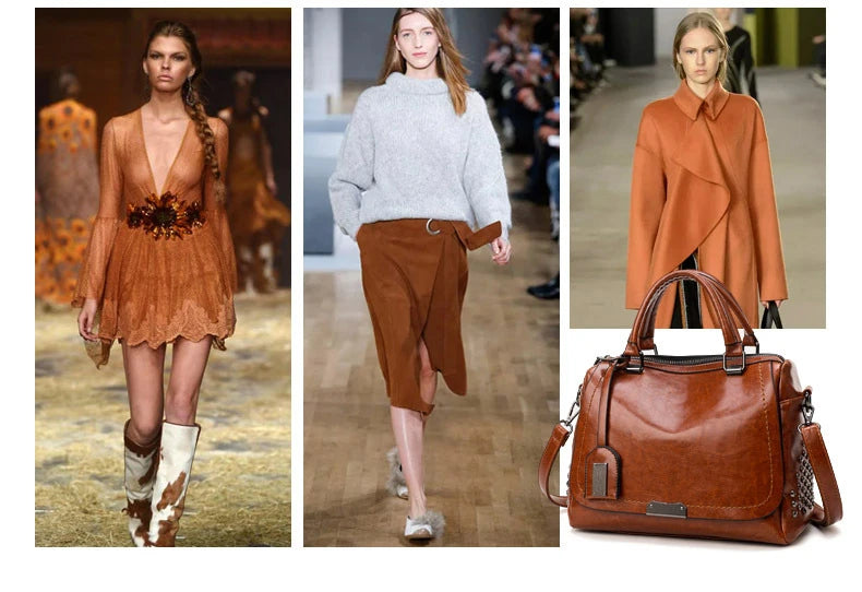 Retro Women's Shoulder Bag | Crossbody Bag & Small Tote Luxegan