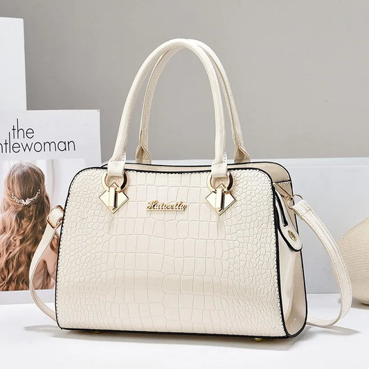 Women's Fashionable Shoulder & Messenger Bags | Large Capacity Mother's Handbag Luxegan