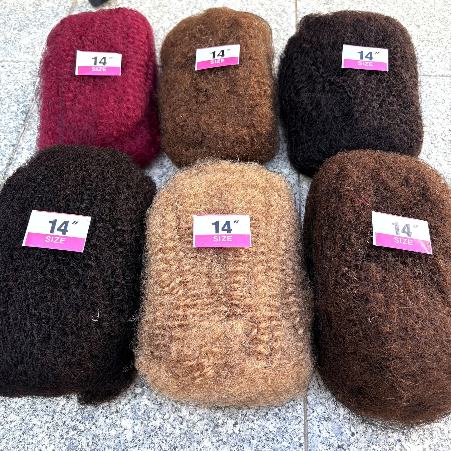 4C Afro Kinky Human Hair Bulk | Locs, Twists & Braids Extensions | 10-18in