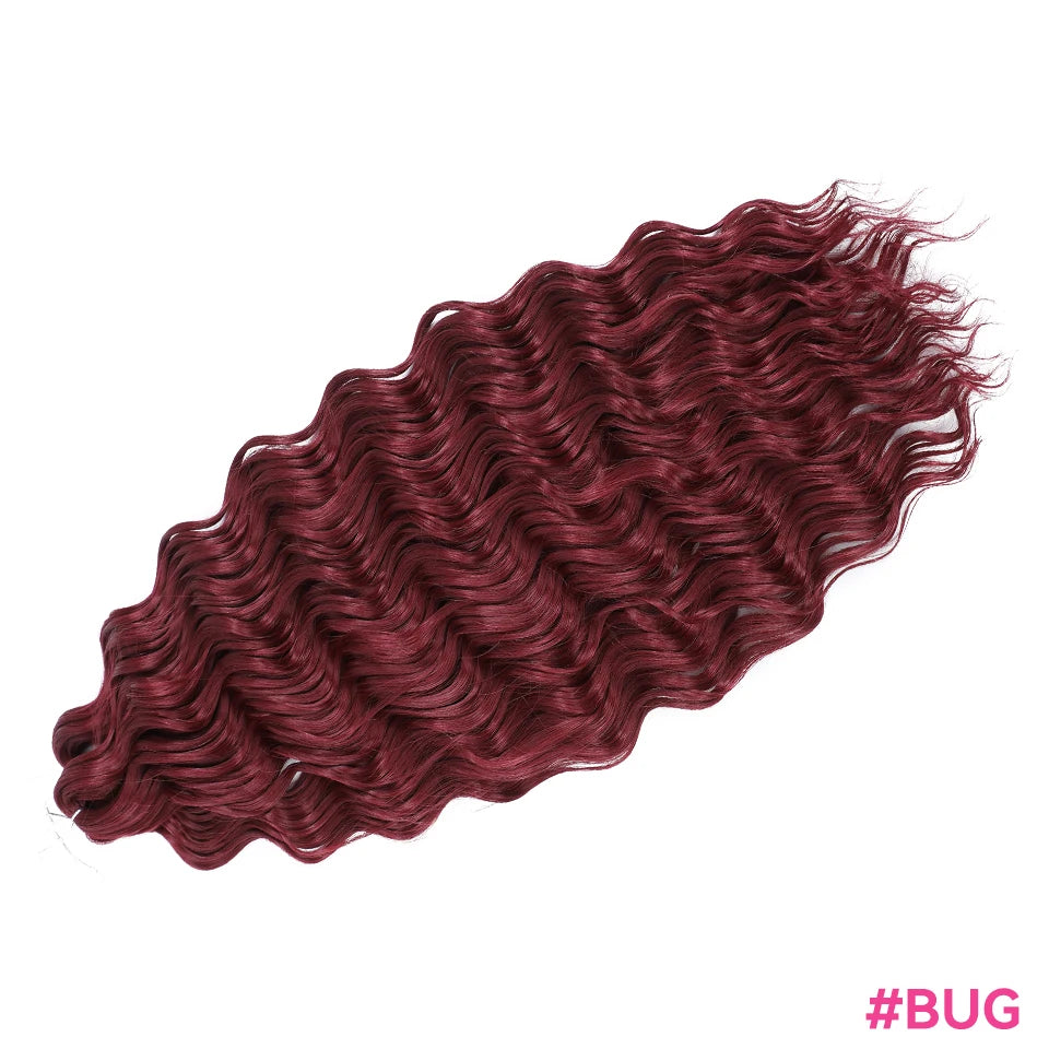 Anna Curls Loose Wave Synthetic Crochet Braiding Hair 24in | 50 Strands | 22 Colors - view 37