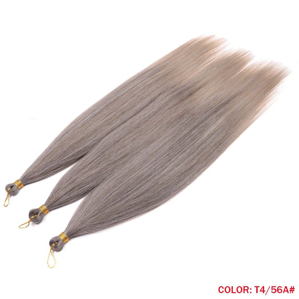 28 Inch Ariel Straight Synthetic Crochet Braids Hair – Ombre & Solid Colors | 300g | 24 Shades - view 26