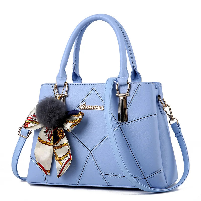 Quality Leather Women's Handbags | Trend Women's Designer Shoulder Crossbody Bag & Beach Tote Bag (Luxury Messenger Bags) Luxegan