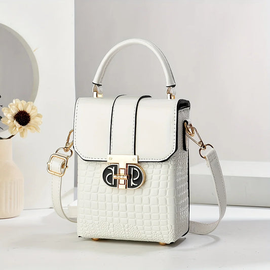 Fashion Women's Crossbody Phone Bag & Wallet | Small Flap Handbag (PU Leather, Versatile) Luxegan