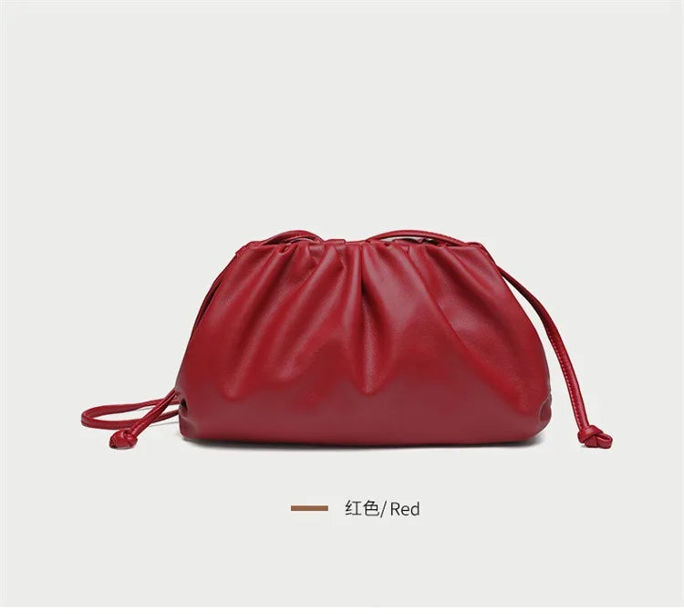 Luxury Soft PU Leather Women's Shoulder Bag | High Quality Small Crossbody Bags & Fashion Female New Handbags (Messenger Hobos) Luxegan