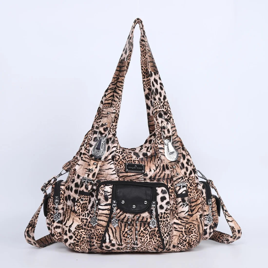 PU Leather Solid Hobo Bag | Soft Casual Big-Capacity Shoulder & Crossbody Satchel Luxegan