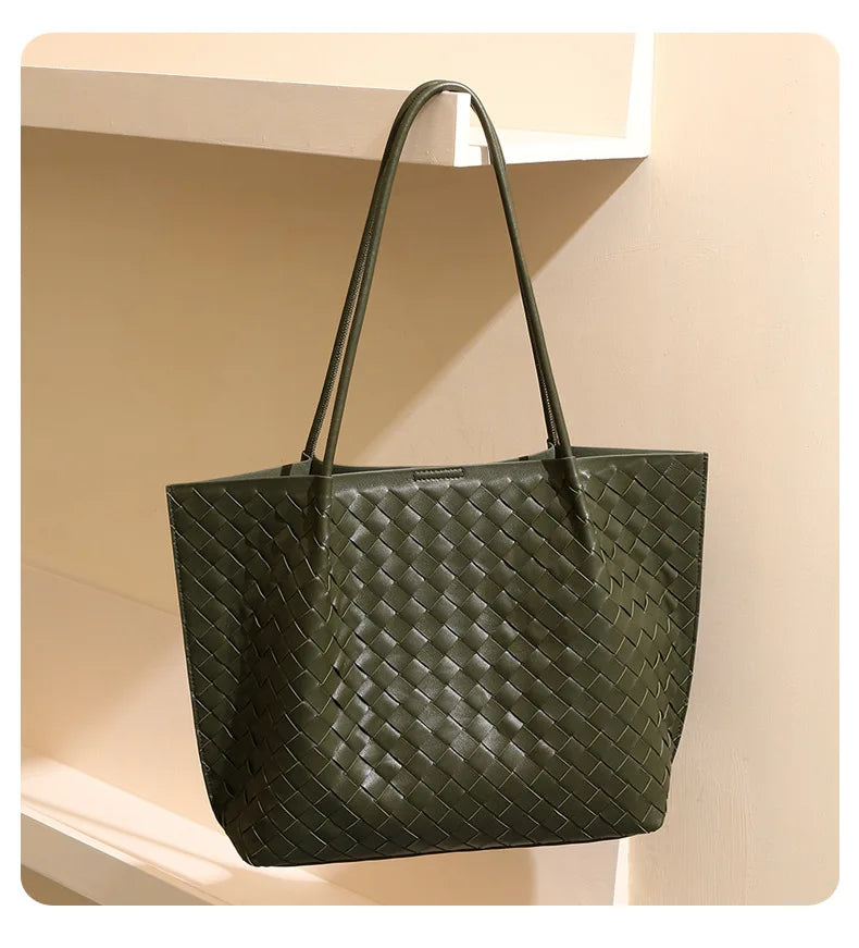 New Minimalist Shoulder Bag Women's | Convertible Top Handle Crossbody Purse (Luxury Genuine Leather) Luxegan