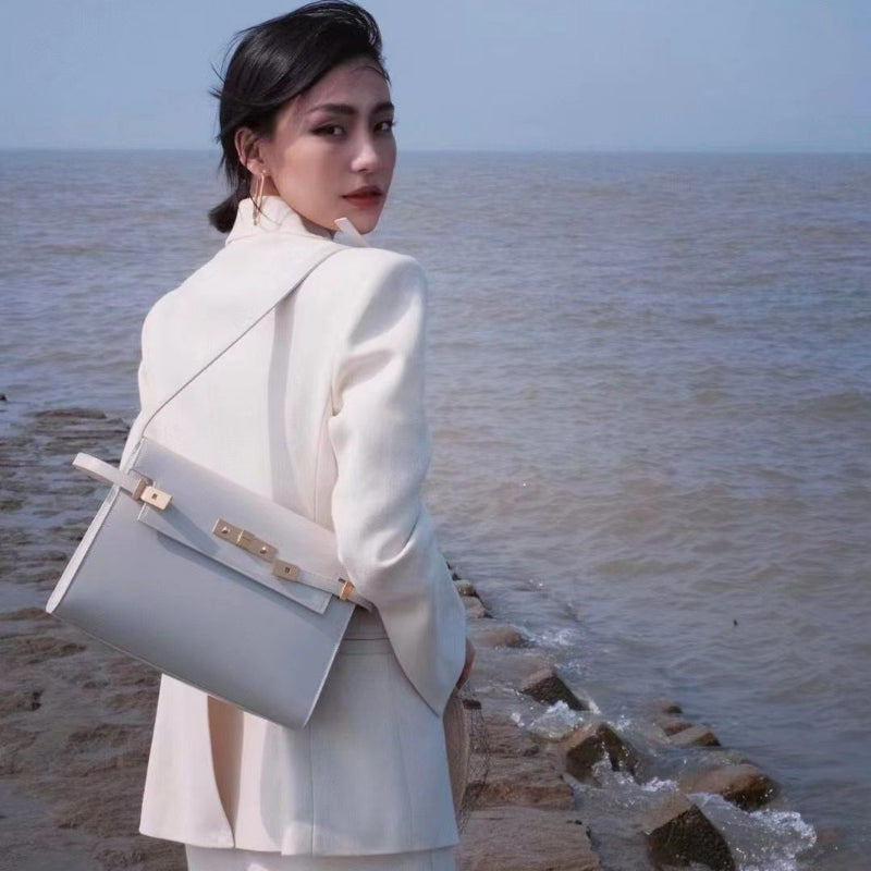 Women's Luxury Designer Handbag | Top Quality Real Leather Underarm Bag & Crossbody Bag Luxegan