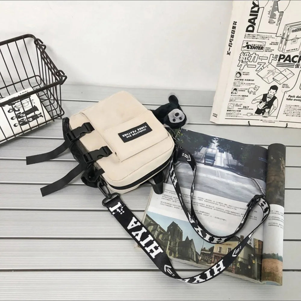 Casual Canvas Couple Messenger Bag | Versatile Satchel for Daily Use Luxegan