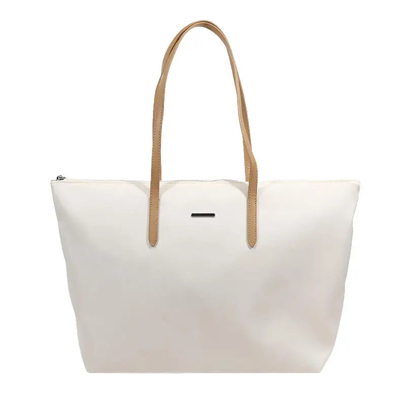 Women's Tote Bag | Simple Fashion Commuting & Shopping Shoulder Bag (New Nylon Waterproof Large Capacity Cloth Bag) Luxegan