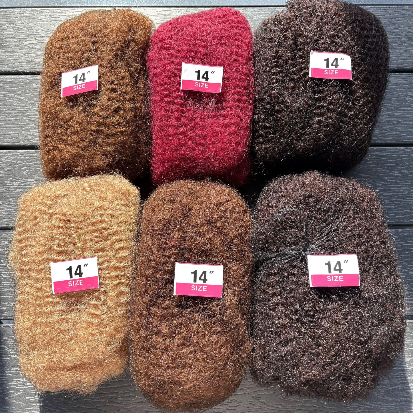 4C Afro Kinky Human Hair Bulk | Locs, Twists & Braids Extensions | 10-18in