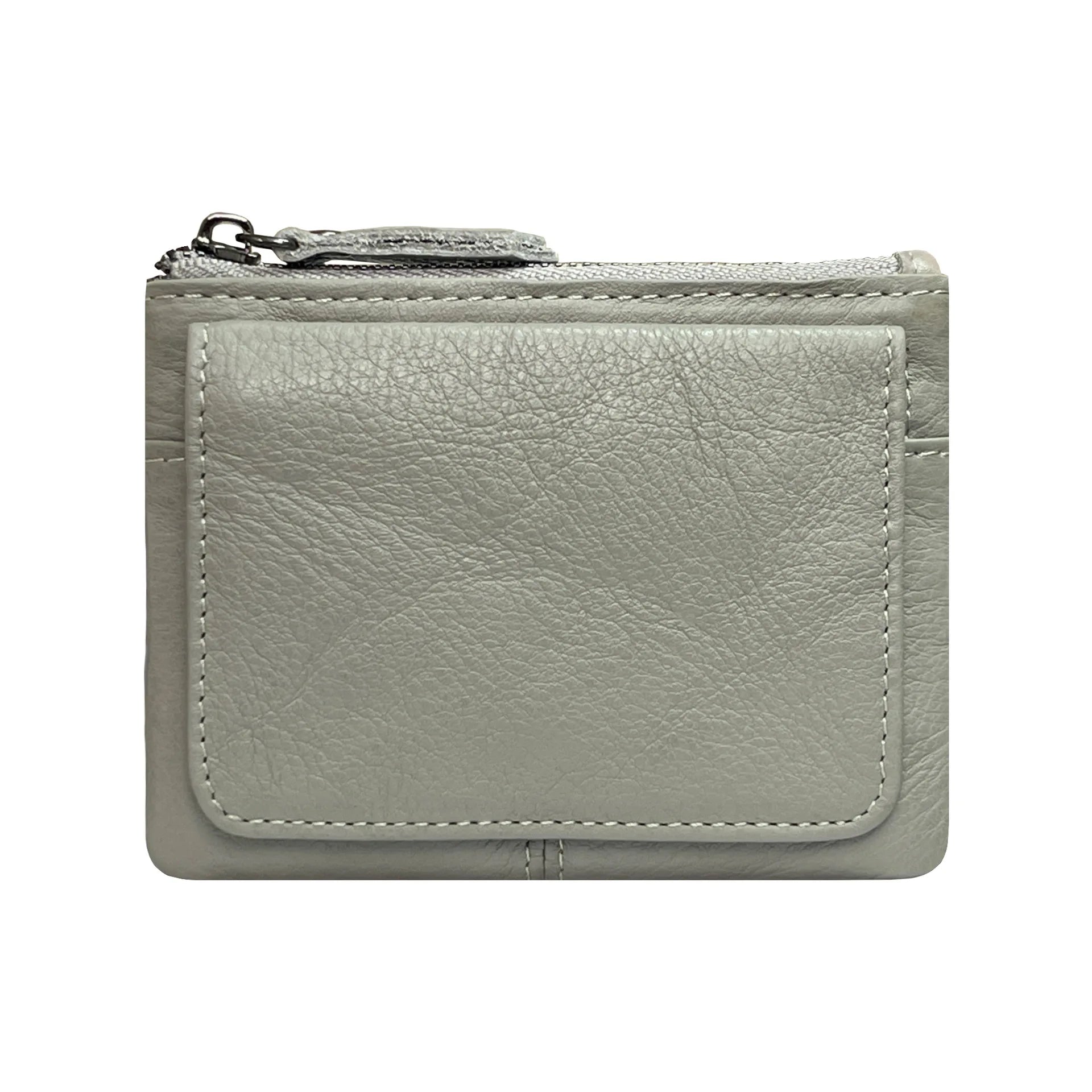 New Cow Leather Card Bag | Slim Credit Card Holder & Coin Purse Luxegan