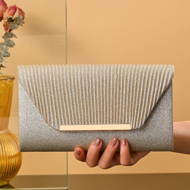 Fashion Elegant Clutch Bag | New Hot Selling Chain Dinner Bag & Bride Bridesmaid Lady Handbag (Factory Outlet) Luxegan