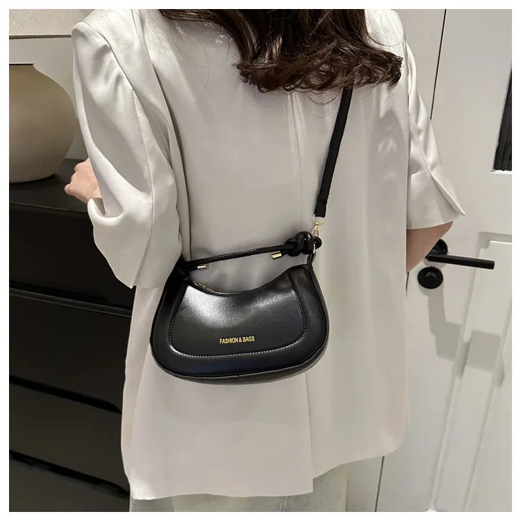 Trendy Soft PU Leather Shoulder Bag | Women's Stylish Tote Purse, Phone Bag & Elegant Design Crossbody Bag Luxegan