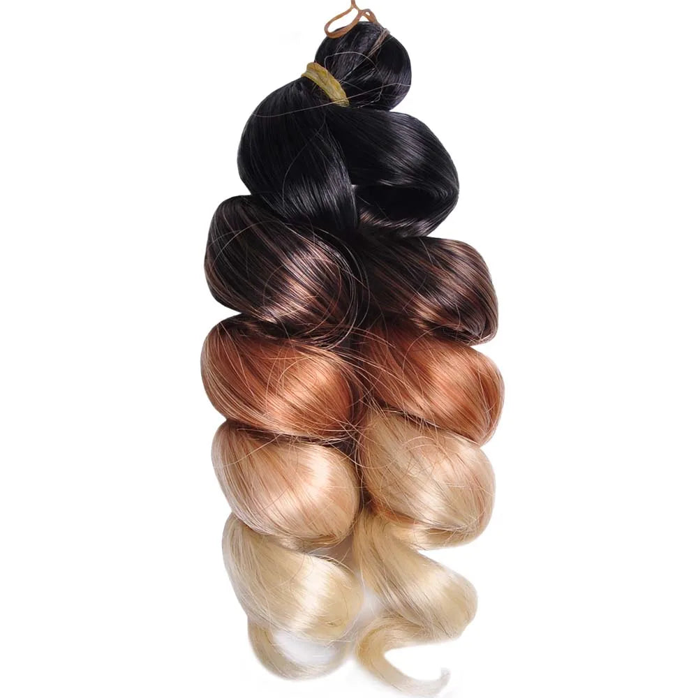 12 Inch French Curls Loose Wave Crochet Braids – Spiral Curly Synthetic Hair for Women - view 32