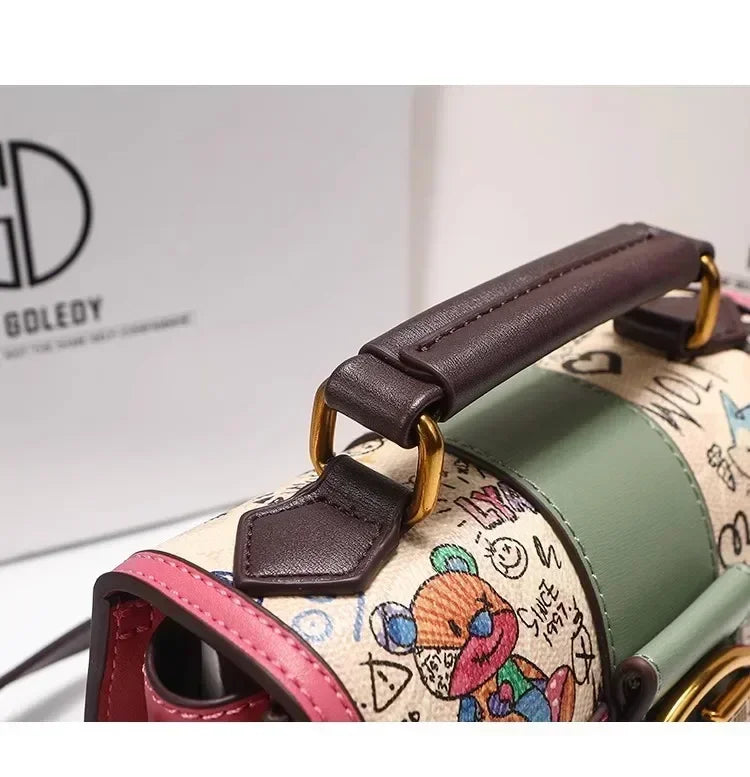 Women's Designer Baguette Bag | Crossbody Shoulder Purse & Travel Tote Luxegan