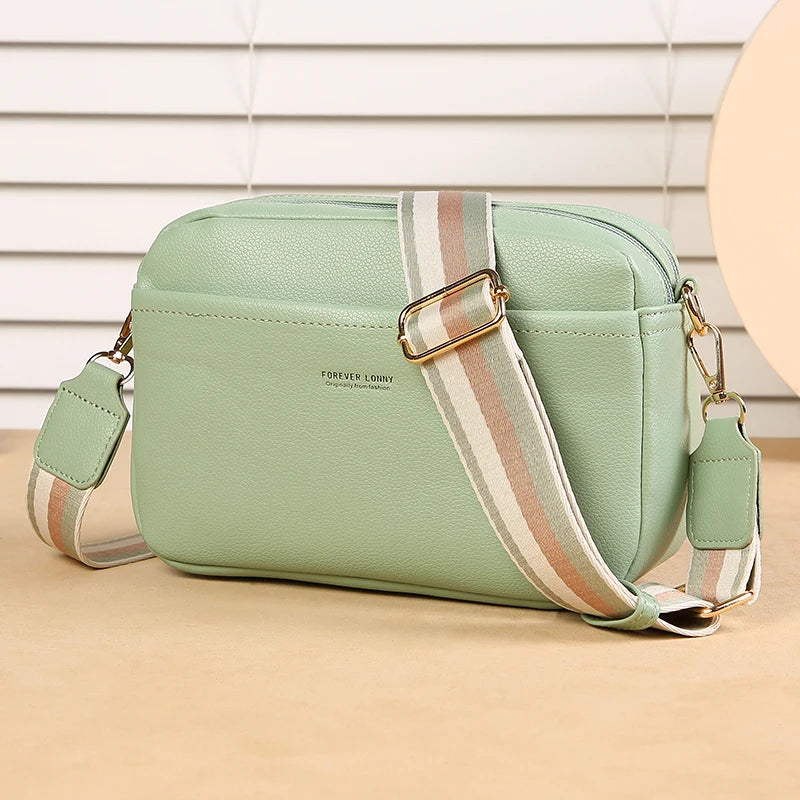 New Women's Crossbody Bag | Multi-Zipper & Large Capacity Handbag Luxegan