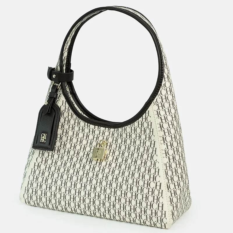 Exquisite High-Quality Letter Printed Crossbody Bag | Fashionable and Elegant Light Luxury Brand Handbag | Premium PU Leather Shell Bag for Women Luxegan