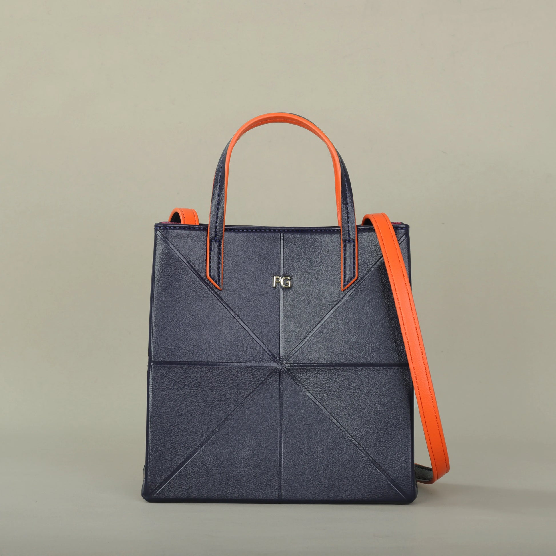 Women’s Classic Foldable Bucket Bag | Fashionable Geometric Crossbody & Shoulder Handbag | Casual PU Leather Letter Print Party Purse Luxegan