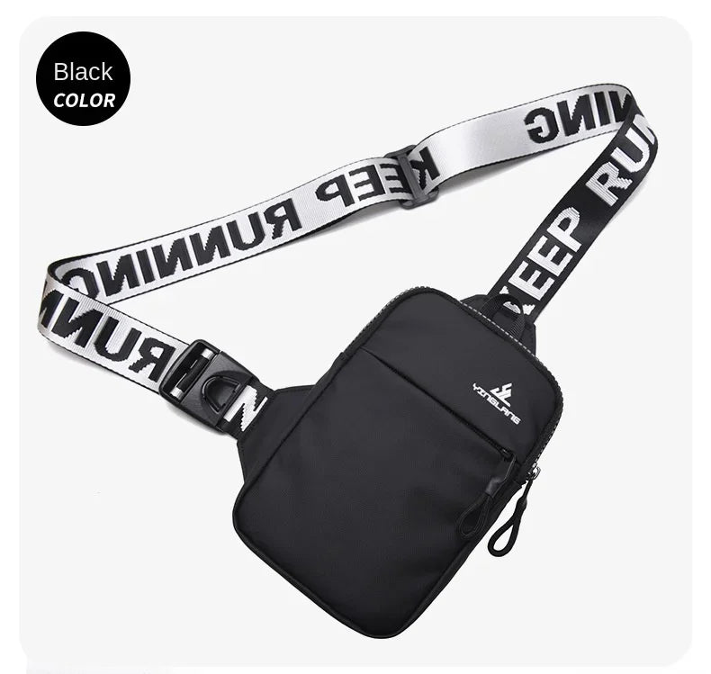 Small Chest Bag & Mobile Phone Bag | Outdoor Sports Mini Fashion Shoulder & Messenger Bag (Unisex Gift) Luxegan