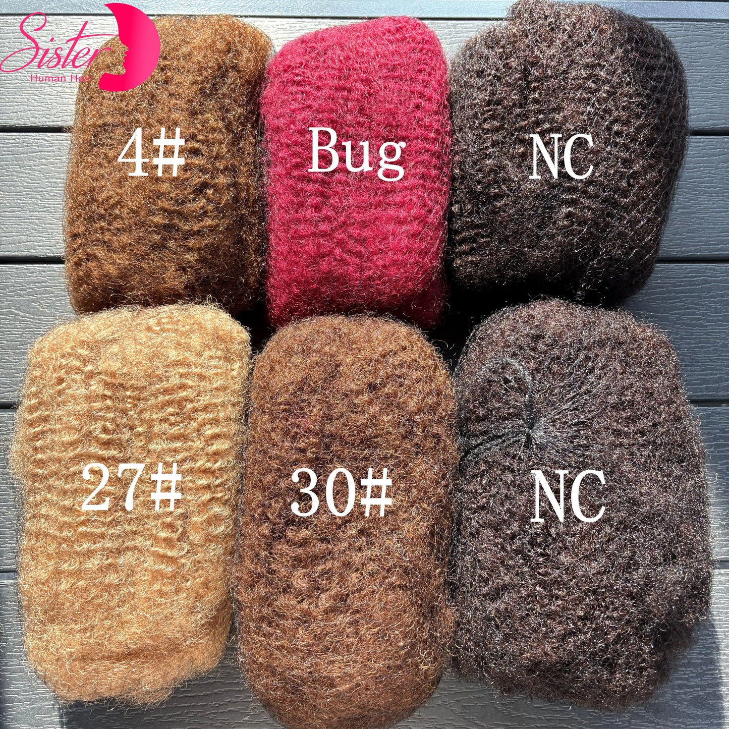 4C Afro Kinky Human Hair Bulk | Locs, Twists & Braids Extensions | 10-18in