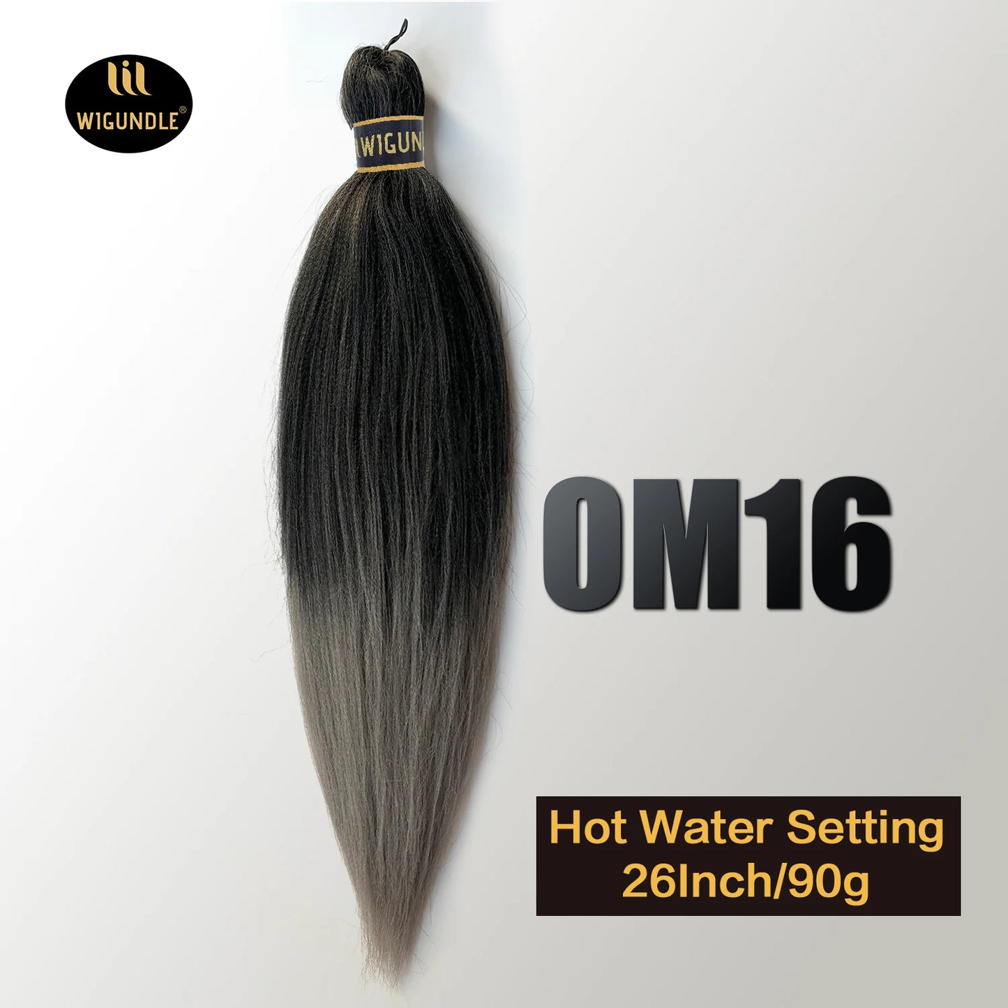 Kanekalon Pre-Stretched Jumbo Braiding Hair – 26 Inch | 90g | Kinky Straight | Hot Water Set | 44 - view 42