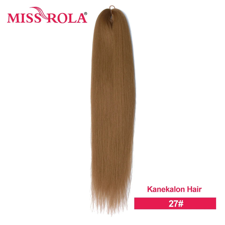 Jumbo Pre-Stretched Kanekalon Braiding Hair 24in – Ombré & Solid Colors Twist Braid Extensions - view 57
