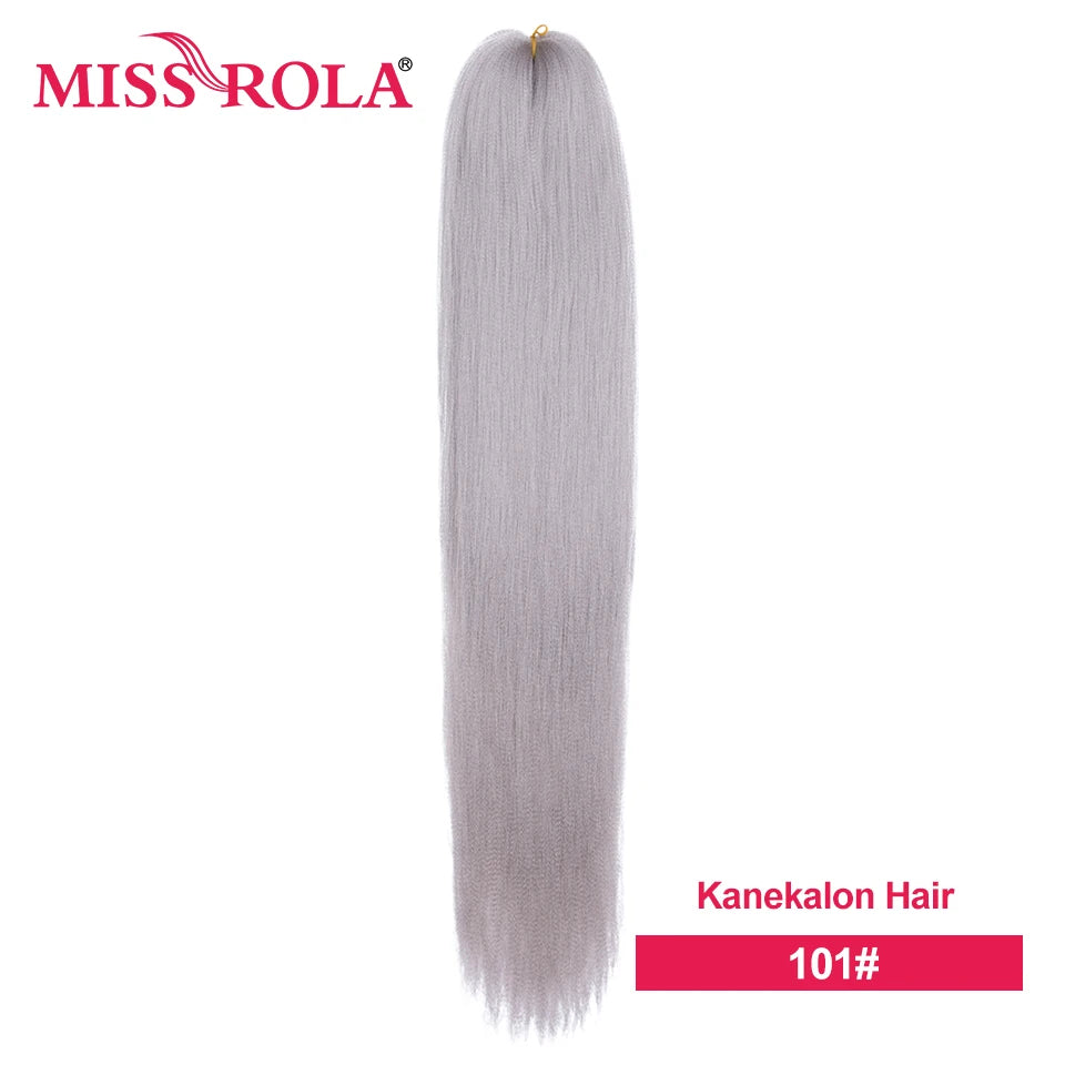 Jumbo Pre-Stretched Kanekalon Braiding Hair 24in – Ombré & Solid Colors Twist Braid Extensions - view 94