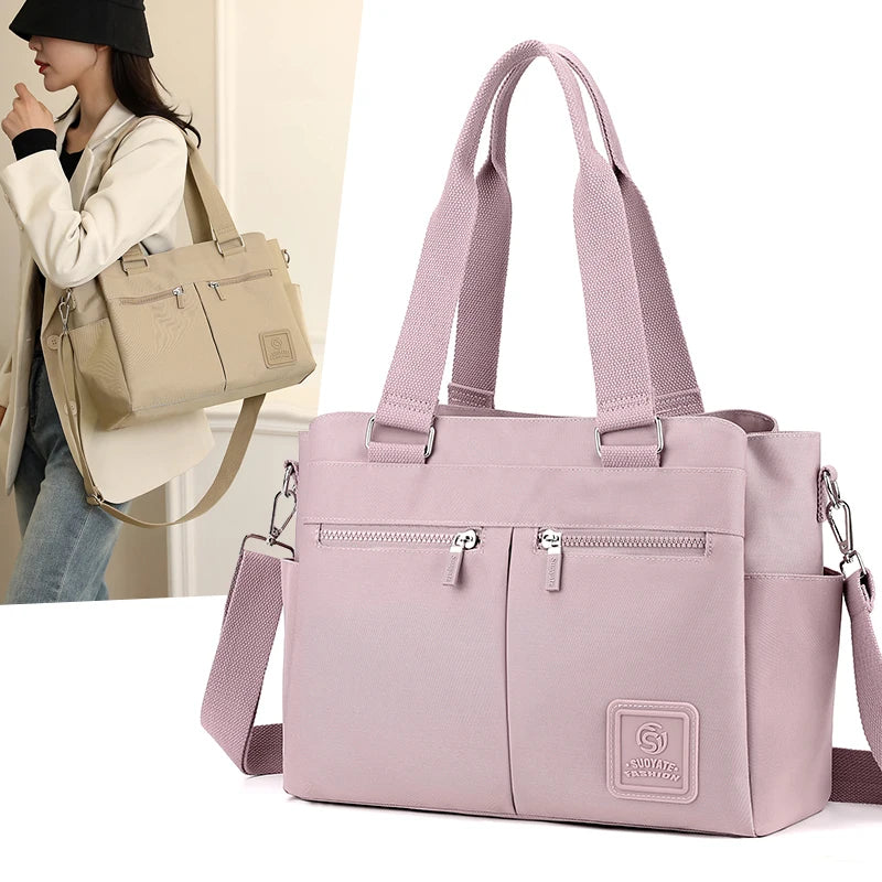 New Fashion Women's Shoulder Bag | High-Quality Large Capacity Crossbody Bag & Waterproof Multi-Functional Handbag Luxegan