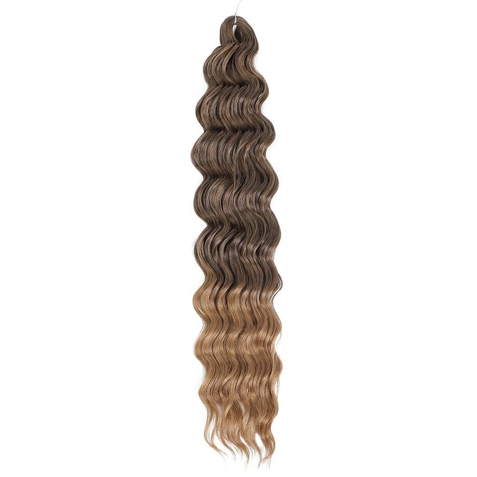 Anna Curls Loose Wave Synthetic Crochet Braiding Hair 24in | 50 Strands | 22 Colors - view 20