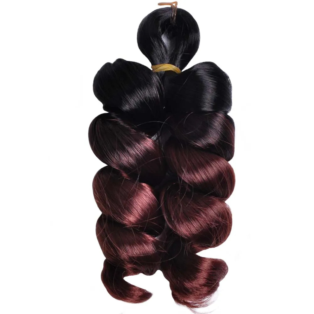 12 Inch French Curls Loose Wave Crochet Braids – Spiral Curly Synthetic Hair for Women - view 30