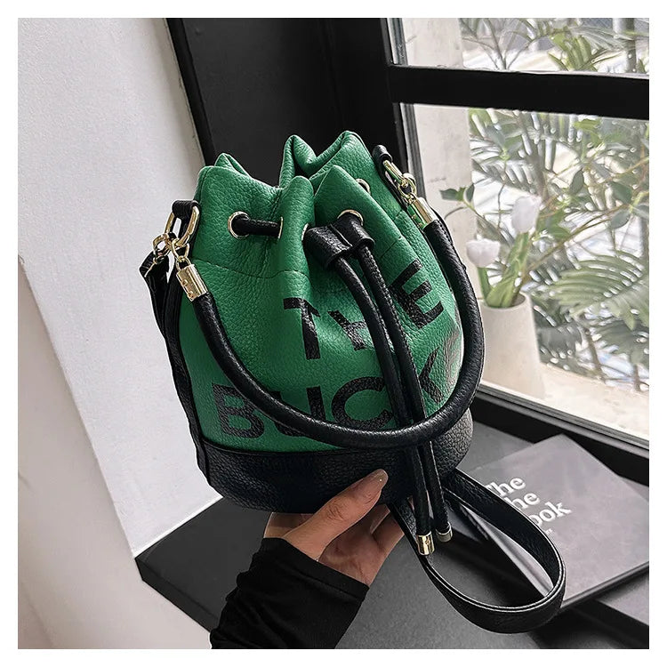 New Fashion Women's Bucket Bag Trend | Brand Casual Versatile Shoulder Bag & High-end Classic Crossbody Bag (Designer Luxury Handbag) Luxegan