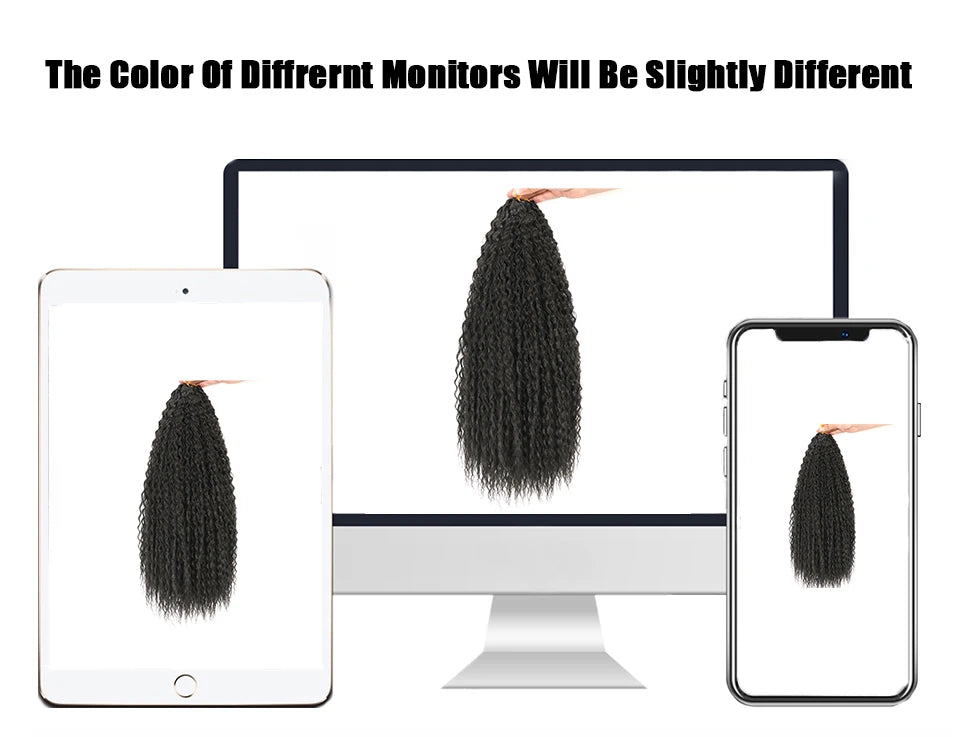 Anna Curls Loose Wave Synthetic Crochet Braiding Hair 24in | 50 Strands | 22 Colors - view 33