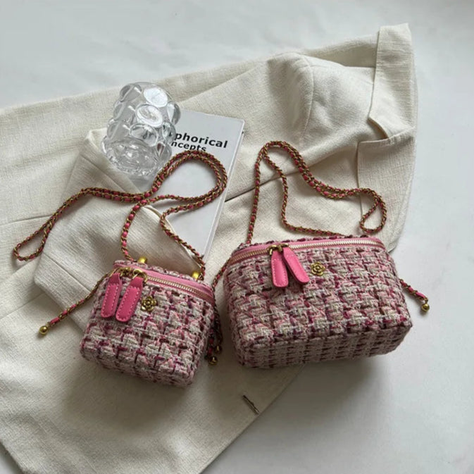 Women's Shoulder Bags | Popular Niche Crossbody Bag & Wool Chain Small Square Bag Luxegan