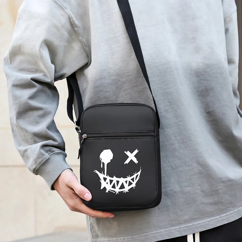 Unisex Mini Crossbody Bag | Compact Phone Pouch with Adjustable Strap Luxegan