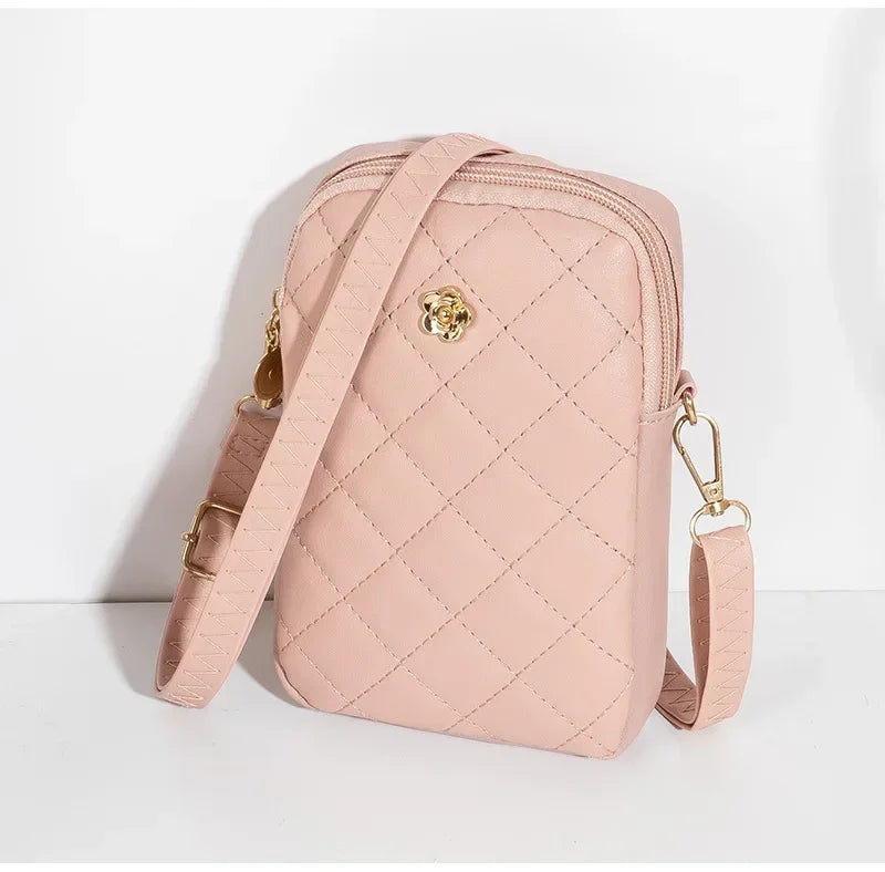 New PU Crossbody Bag | Simple Handbag, Mini Cell Phone Bag & Summer Small Square Bag Luxegan