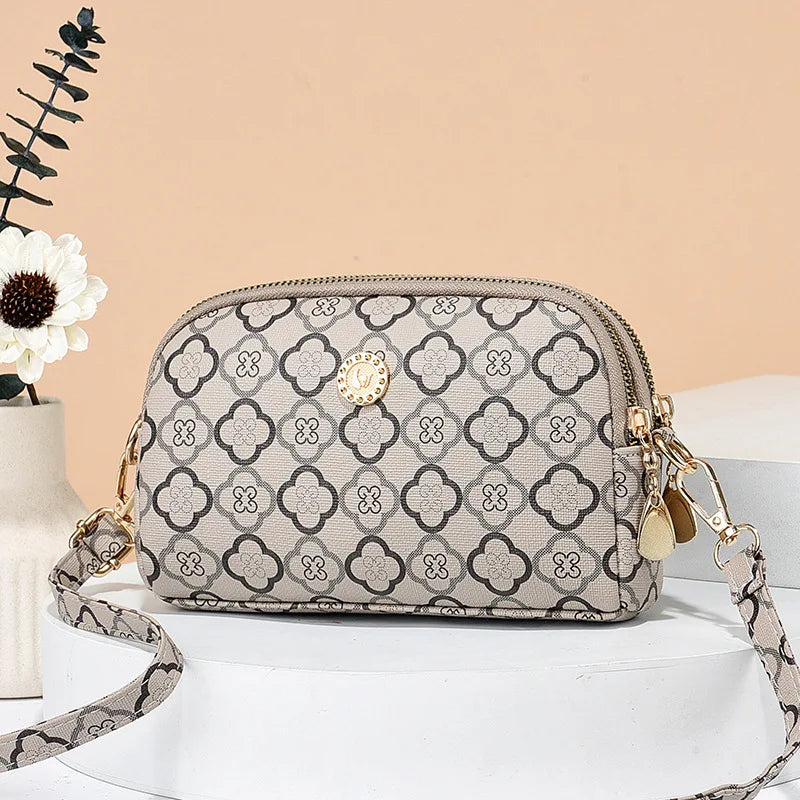 Vintage Shell Hobo Bag | Structured Patchwork PU Leather Tote Luxegan