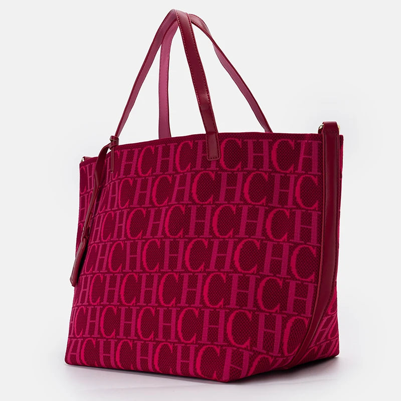 Women's Brand Fashion Letter Print Large Capacity Tote Bag | Versatile Elegant Casual Shopping & High Quality Ladies Shoulder Bag Luxegan