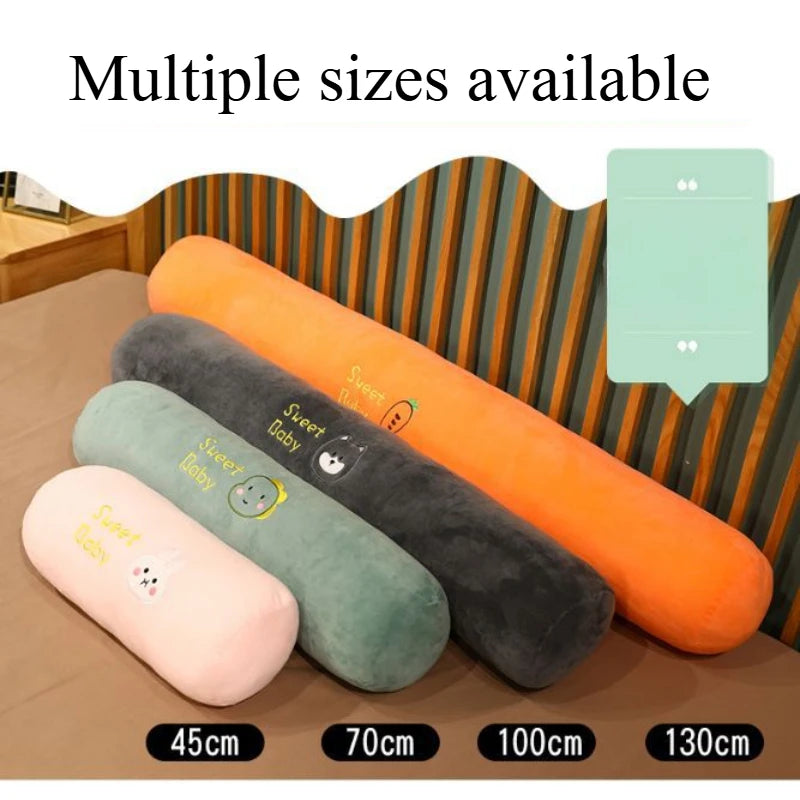 Rectangular Multi-functional Sleep Support Cushion | Sophisticated "Column Bolster" Silhouette | Elegant Pregnancy & Side Sleeper Pillow | "Dignified" High-Performance Bed Reading Essential for Radiant Versatile Styling Luxegan