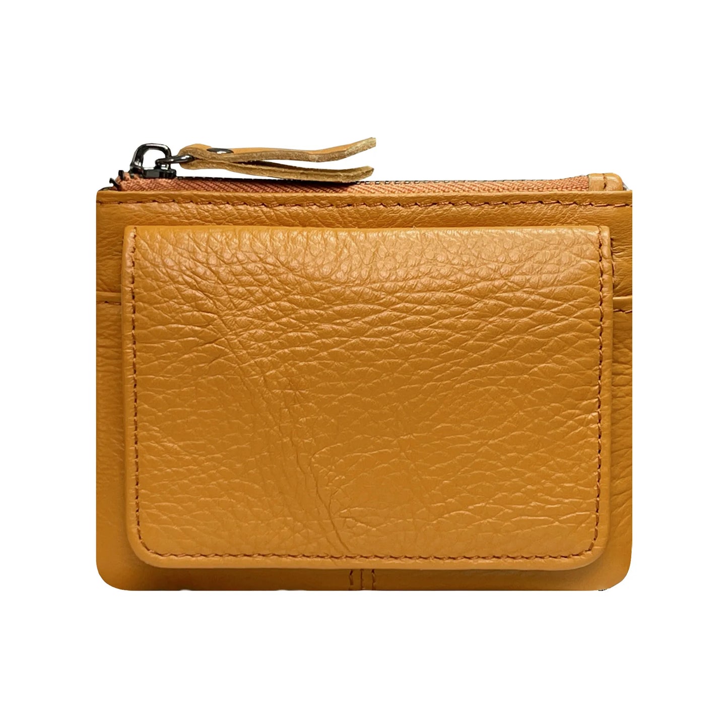 New Cow Leather Card Bag | Slim Credit Card Holder & Coin Purse Luxegan