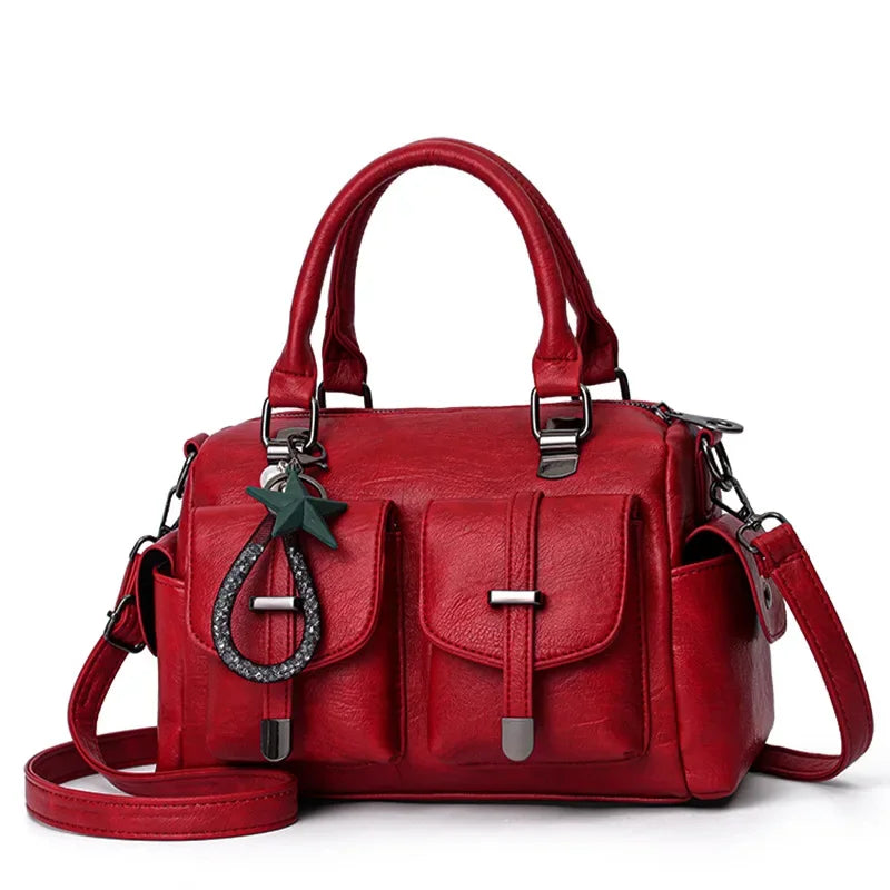 High Capacity Ladies Handbag | Versatile Messenger & Luxury Shoulder Bag Luxegan