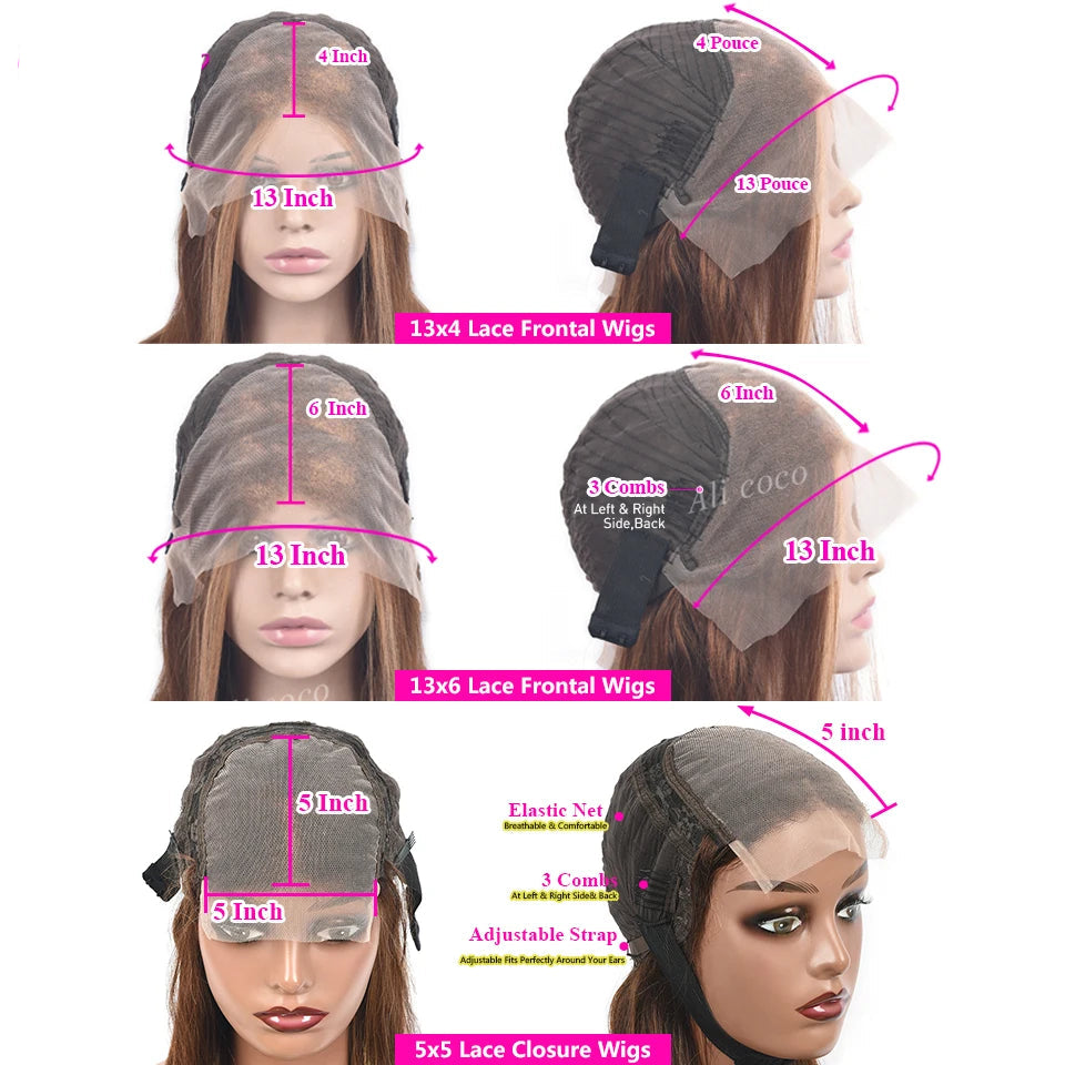 Honey Blonde Highlight Body Wave Lace Frontal Wig | Sophisticated 13x6 Transparent Lace | Elegant "Brazilian Remy" 26+ Inch Length | "Dignified" Pre-Plucked Human Hair for Radiant Versatile Styling Luxegan