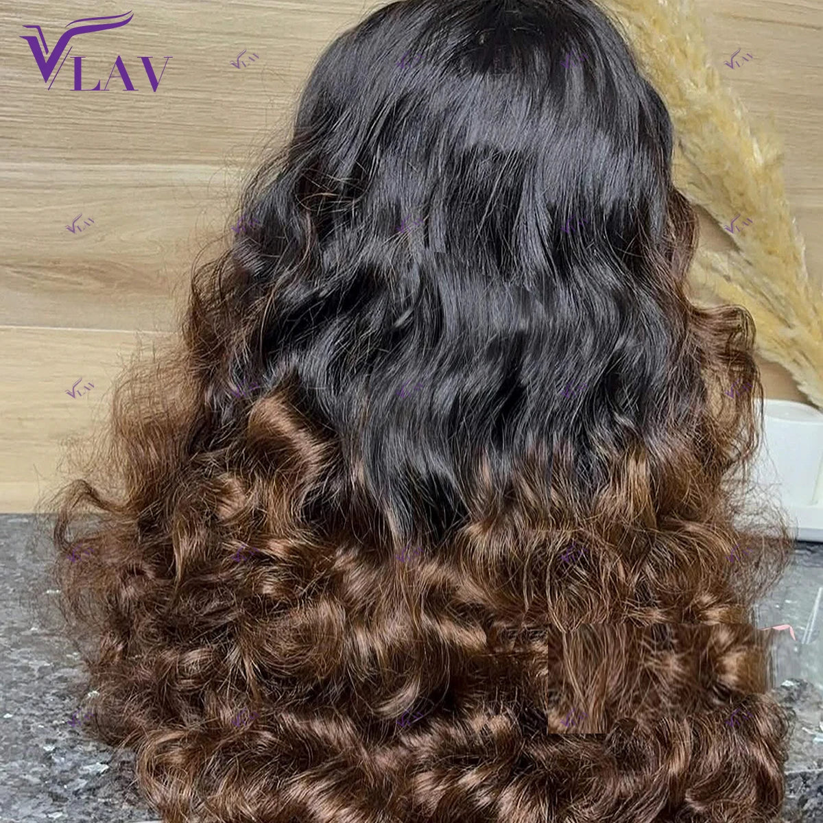 400 Density Glueless Wigs Human Hair Bouncy Curly Super Double Drawn 360/13×6/ 13×4 HD Lace Frontal Wigs Preplucked P1B/4 Color
